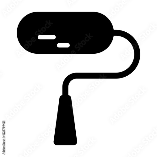 Ink Roller Vector  Icon Design