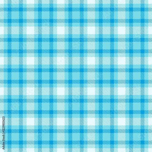 Elegant vector plaid fabric pattern, ideal for creating luxuriou