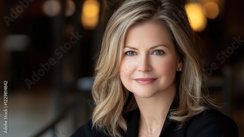 Wallpaper Mural Professional Headshot: Confident Woman in Business Attire Torontodigital.ca