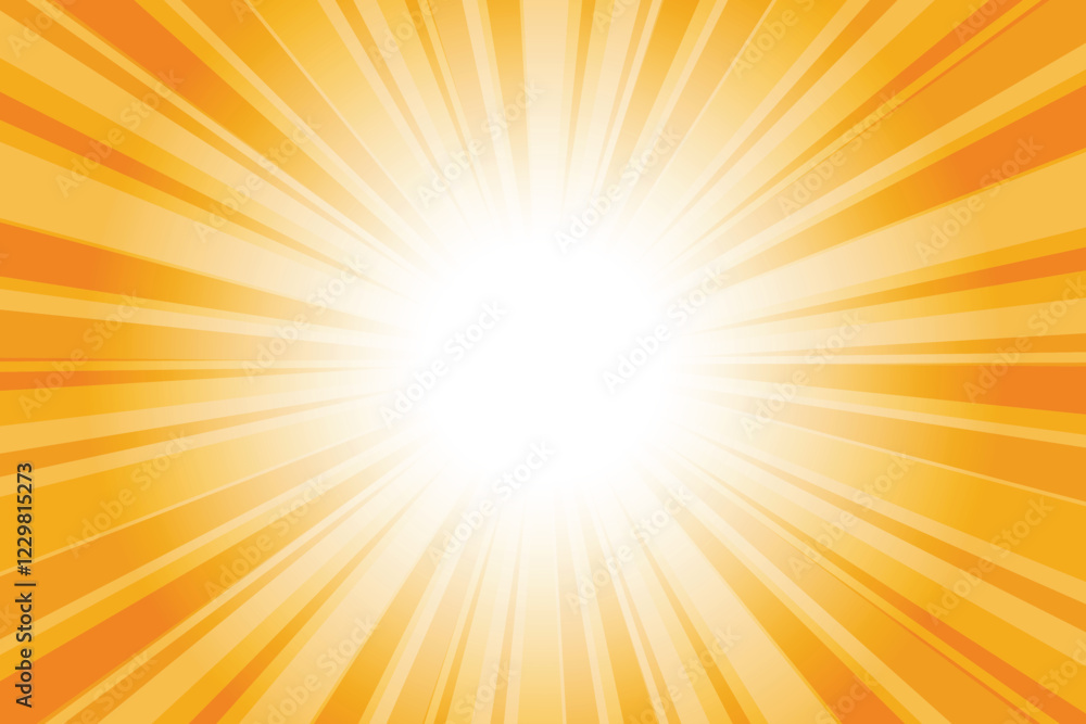 Orange sun burst abstract background. Abstract glossy orange background with sun ray. Summer vector illustration. Orange sun burst abstract background. Abstract glossy orange background with sun ray. Summer vector illustration.