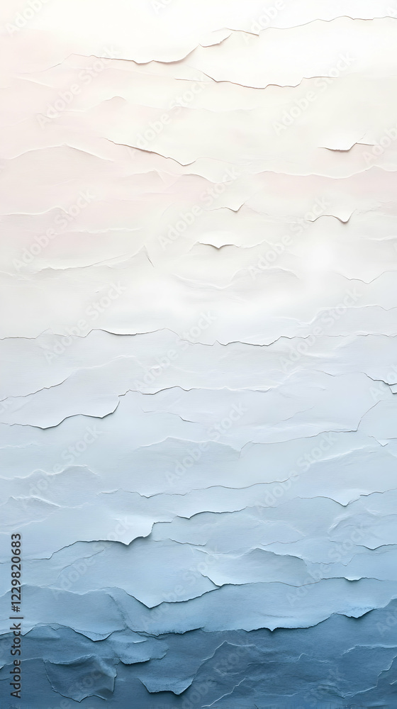 Obraz premium Abstract blue gradient texture, wave pattern