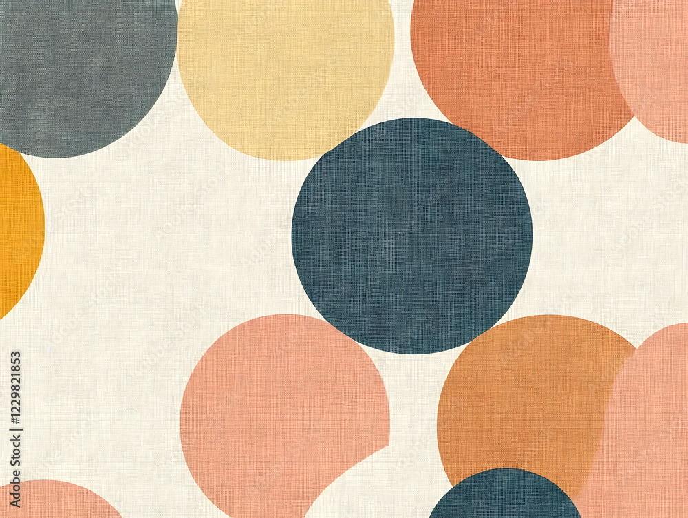 Abstract Colorful Circles Pattern Background Design Abstract Colorful Circles Pattern Background Design