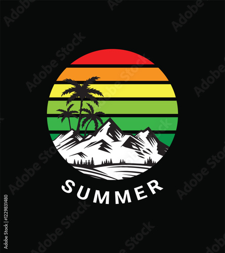 Vector beautiful t shirt design 