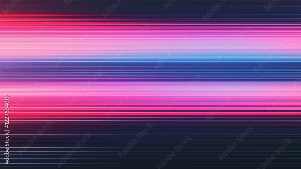 Abstract pink and blue horizontal light streaks on dark background Abstract pink and blue horizontal light streaks on dark background