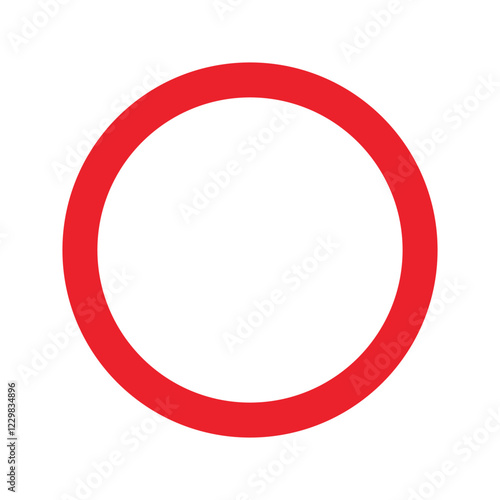 Free Download red circle icon symbol - GFXLoad