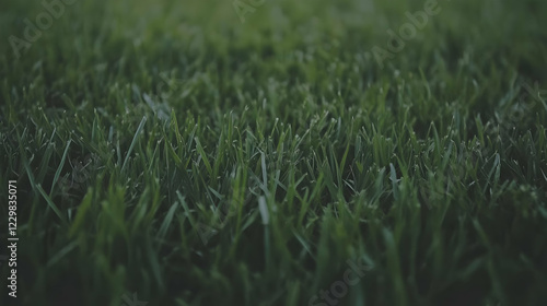 Wallpaper Mural Lush green grass, close-up view, outdoor, nature background Torontodigital.ca