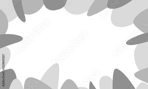 Simple gray and white organic background