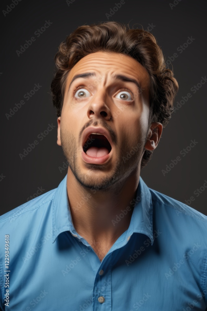 arafed man with open mouth and eyes looking surprised arafed man with open mouth and eyes looking surprised