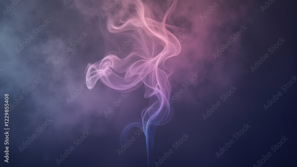 Desktop Wallpaper, Thin smoke is rising, Generative AI Desktop Wallpaper, Thin smoke is rising, Generative AI