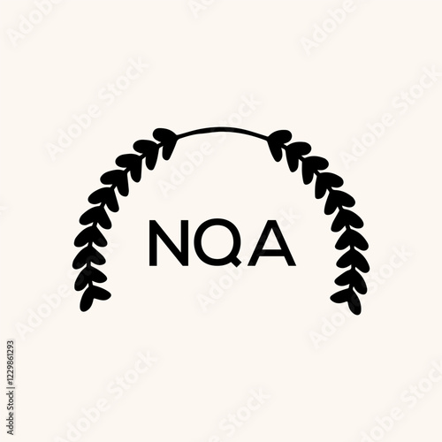 NQA logo design vector