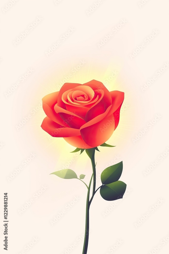 A splendid magic flower bursts with vibrant color, exuding a sense of wonder and charm, perfect for honoring Women’s Day, love on Valentine’s Day, or celebrating birthdays A splendid magic flower bursts with vibrant color, exuding a sense of wonder and charm, perfect for honoring Women’s Day, love on Valentine’s Day, or celebrating birthdays