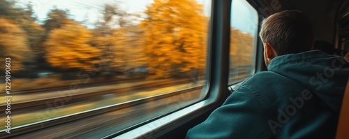 Passenger Observing Autumn ...