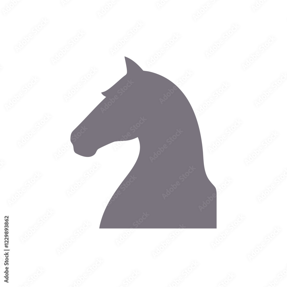 Fototapeta premium horse head silhouette