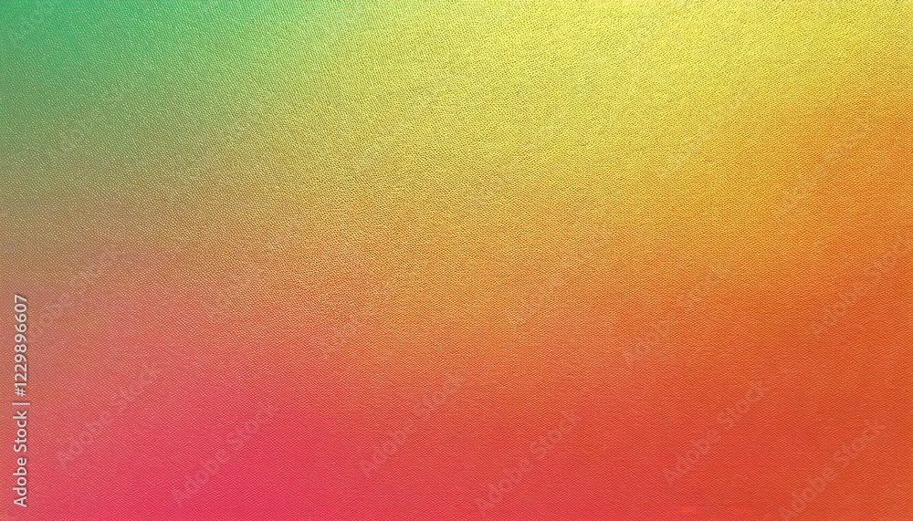 A textured surface displays a vibrant color gradient transitioning smoothly from red to orange, yellow, and finally green. The texture is uniformly dotted.,Generated image A textured surface displays a vibrant color gradient transitioning smoothly from red to orange, yellow, and finally green. The texture is uniformly dotted.,Generated image