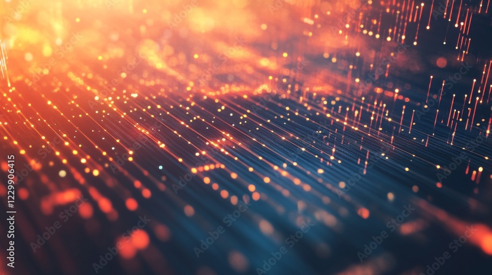 An abstract background featuring a financial graph with diagonal lines and glowing data points, emphasizing the concept of investment growth and opportunity An abstract background featuring a financial graph with diagonal lines and glowing data points, emphasizing the concept of investment growth and opportunity