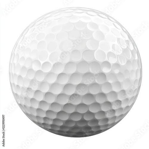 white golf ball clipart, plain blank white background