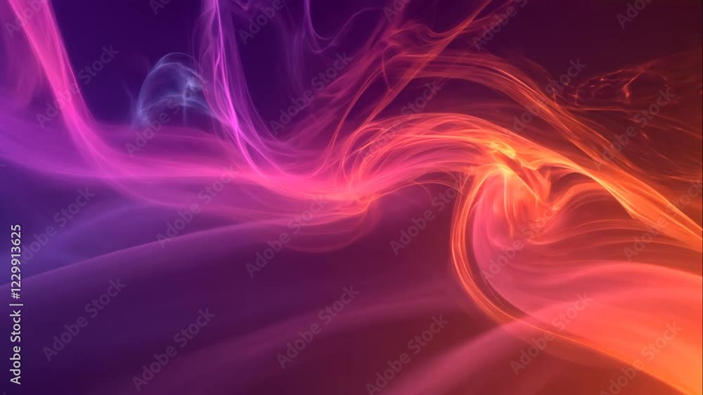 Abstract energy waves in bright pink and orange hues illustrating futuristic digital motion. Abstract energy waves in bright pink and orange hues illustrating futuristic digital motion.