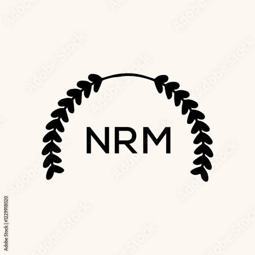 NRM logo design vector