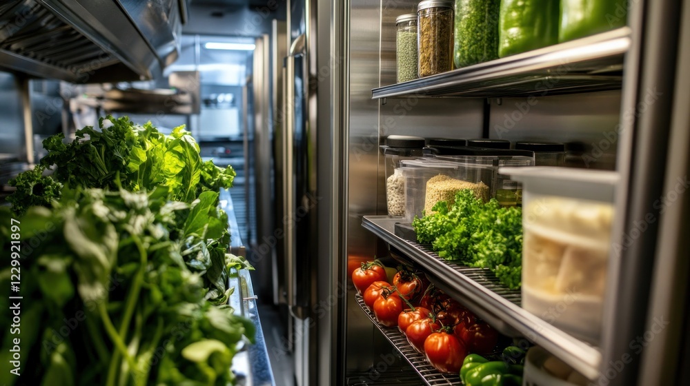 custom made wallpaper toronto digitalA Look Inside a Restaurant's Walk-in Refrigerator