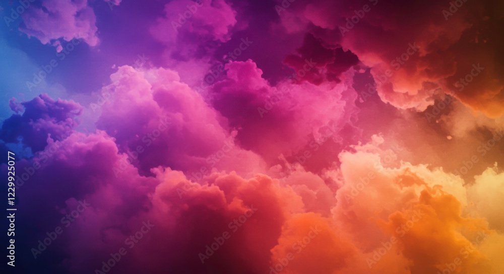 Dreamy Sky Canvas: A vibrant tapestry of pink, purple, orange and red clouds dance across the canvas of the sky, creating a captivating ethereal dreamscape. Dreamy Sky Canvas: A vibrant tapestry of pink, purple, orange and red clouds dance across the canvas of the sky, creating a captivating ethereal dreamscape.