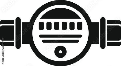 Water meter accurately measuring water consumption, ensuring efficient water management and resource allocation
