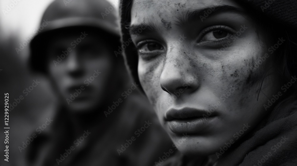 The Last of Us: A Black and White Portrait of Resilience The Last of Us: A Black and White Portrait of Resilience