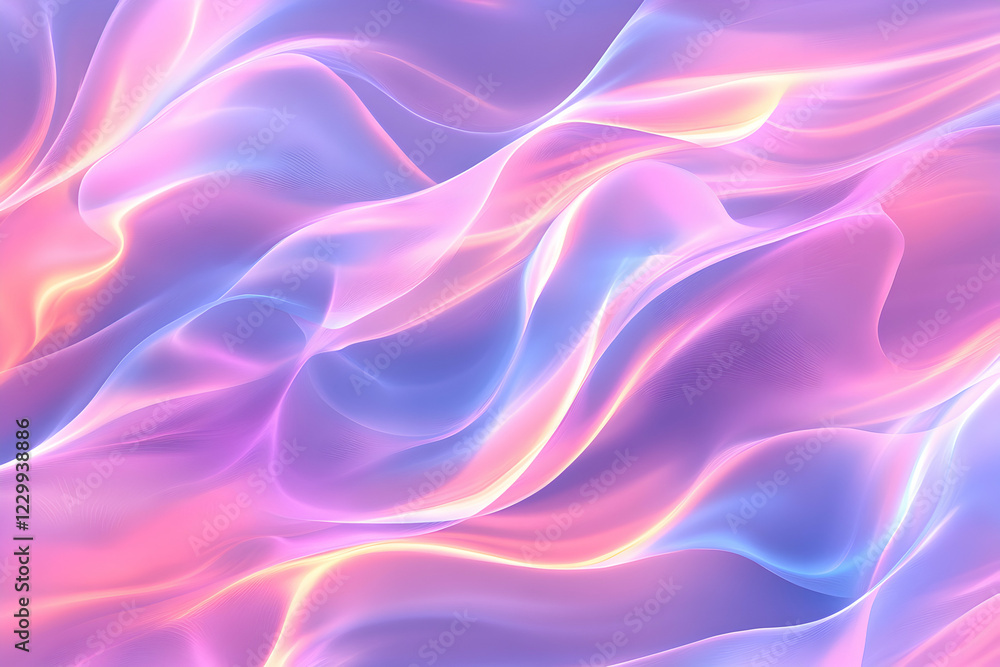 Abstract pastel-colored flowing fabric, smooth gradient, dreamy and ethereal texture, perfect for backgrounds and design projects. Abstract pastel-colored flowing fabric, smooth gradient, dreamy and ethereal texture, perfect for backgrounds and design projects.