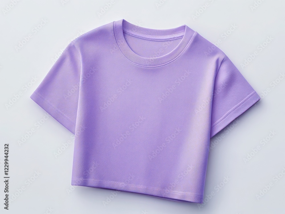 Stylish pastel t-shirt display minimalist studio apparel photography soft lighting modern aesthetic Stylish pastel t-shirt display minimalist studio apparel photography soft lighting modern aesthetic