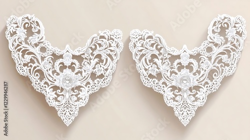 Elegant White Ornate Decorative Wall Panels