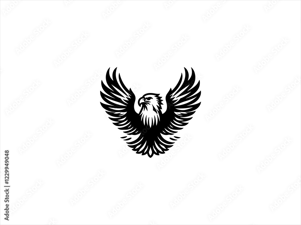 Obraz premium eagle logo vector design