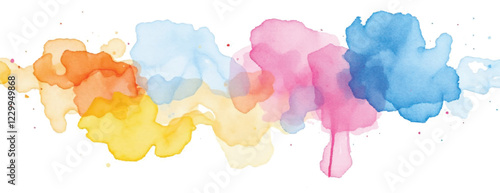 Holi colorful abstract liquid watercolor background with artistic, paint, splashes, grunge, splatter, texture, powder, Artwork for creative banner, card, template, effect, ink, blot design vector