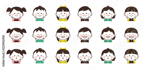 ほおづえをつく子供