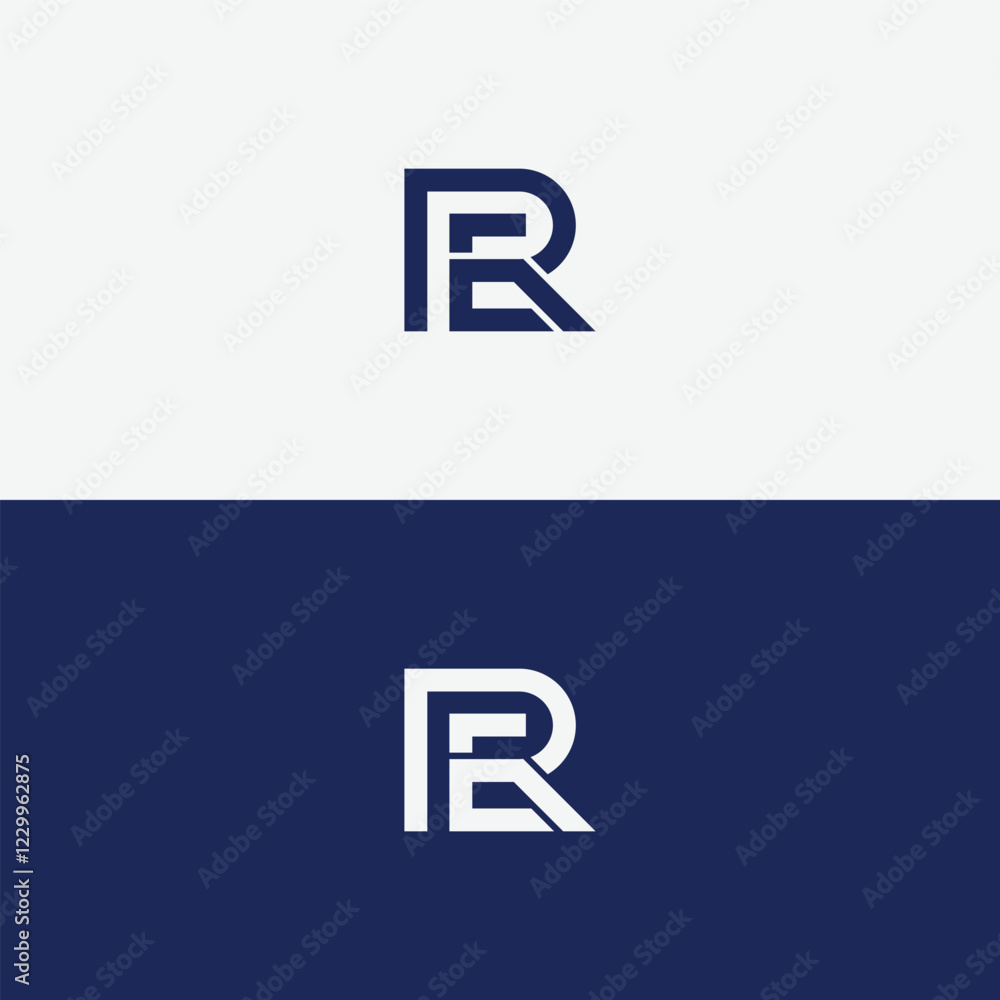 ER Letter Logo Design Vector Template. Alphabet Initial Letter ER Logo Design. ER Letter Logo Design Vector Template. Alphabet Initial Letter ER Logo Design.