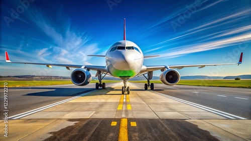 Airbus on Prague Runway - TAP Portugal Aircraft at Airport