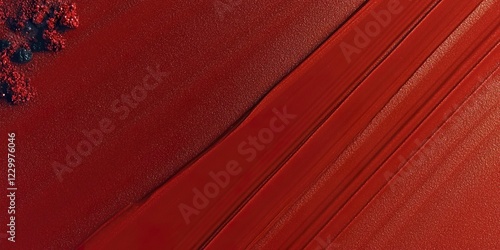 Crimson Fields: Abstract ae...