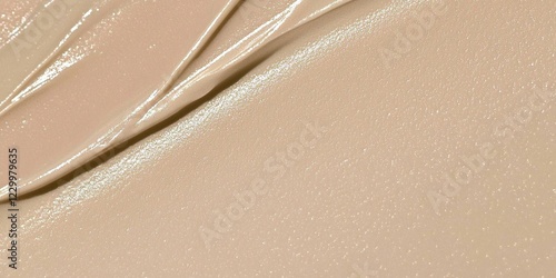 Creamy Beige Swirl: Abstrac...