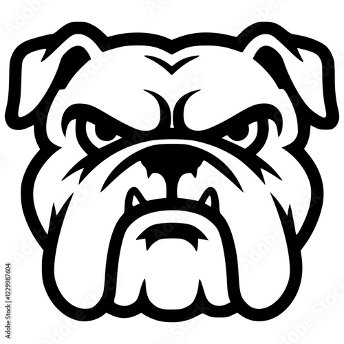 bulldog face