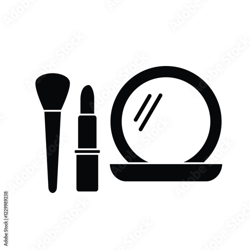 mirror icon beauty salon logo cosmetology icon