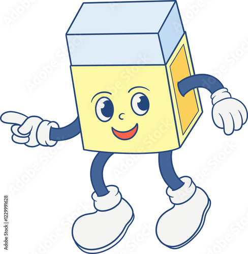 cute eraser office stationery cartoon character