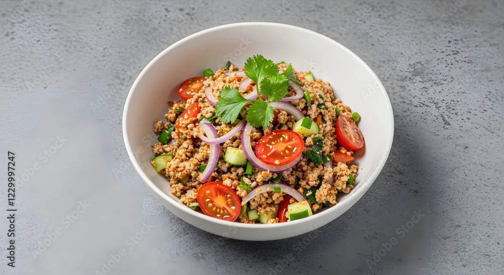 Delicious Thai Larb Salad Recipe with Ground Chicken Delicious Thai Larb Salad Recipe with Ground Chicken