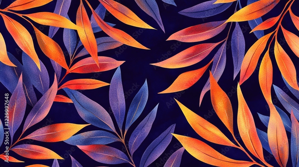 Fall-themed image with a vibrant assortment of autumn leaf patterns. Ideal for seasonal decor, wallpaper, and fabric designs. Fall-themed image with a vibrant assortment of autumn leaf patterns. Ideal for seasonal decor, wallpaper, and fabric designs.