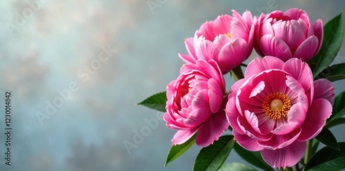 Fototapeta Naklejka Na Ścianę i Meble -  Floral arrangement featuring bunch of peonies , Peonies, arrangement