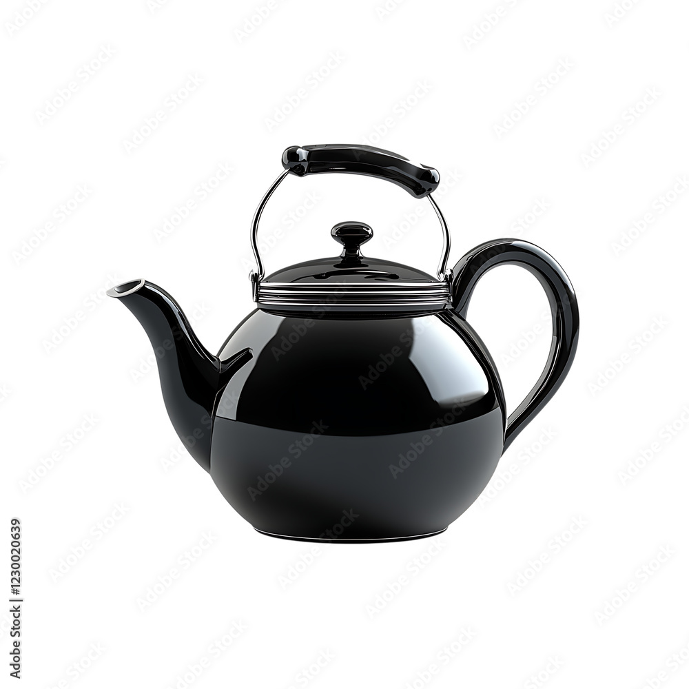 ceramic teapot isolated on a transparent background, in a PNG format ceramic teapot isolated on a transparent background, in a PNG format