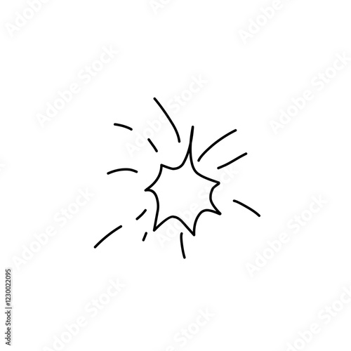 hand drawn New Years Party