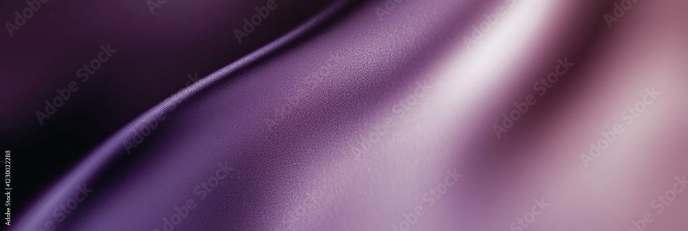 Fototapeta premium Light Purple Abstract Background with Soft Gradient Ombré Effect, Smooth Textile Texture and Blurred Color Flow for Creative Projects and Designs