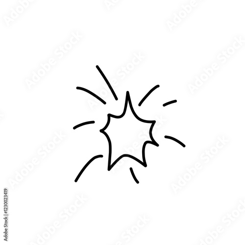 hand drawn New Years Party