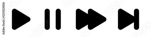 player interface icon. Player icon