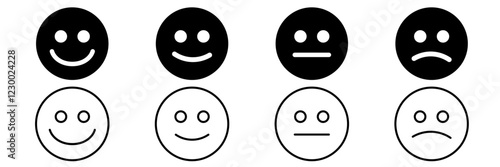 emotion icon. emotion icon set
