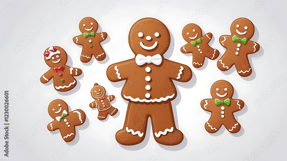 gingerbread man set gingerbread man set
