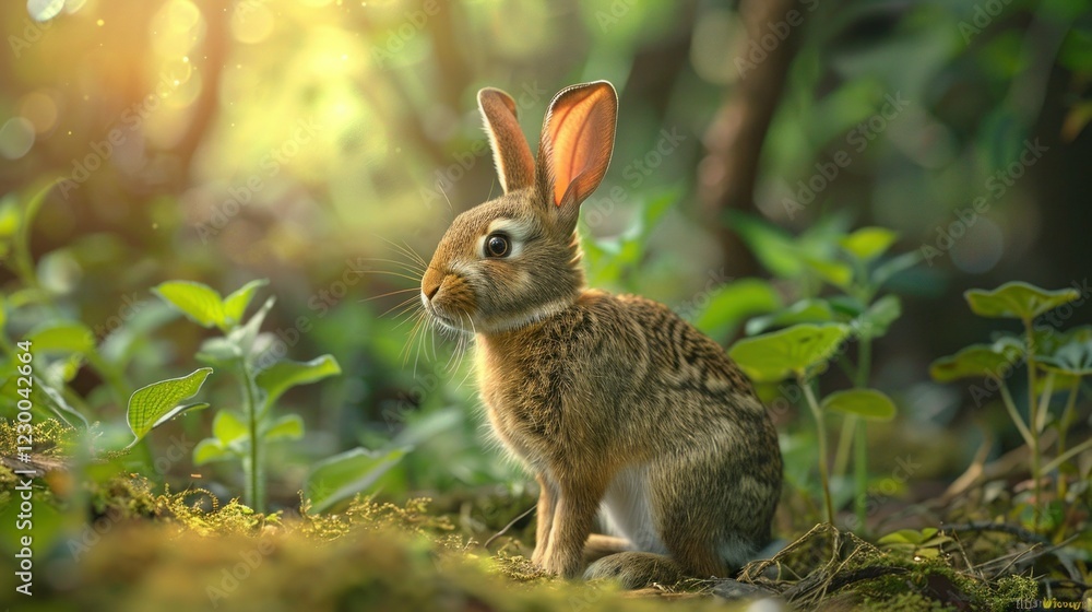 Fototapeta premium Dwarfs rabbit